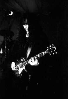 Rochus Honold with his Gibson Les Paul